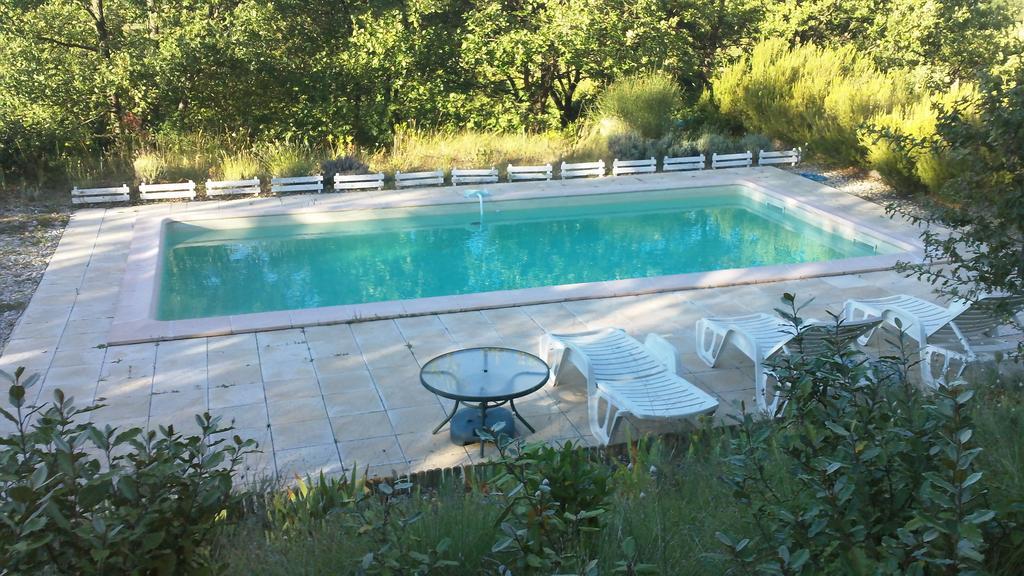L'Aubepine Villa Mollans-sur-Ouvèze Rum bild